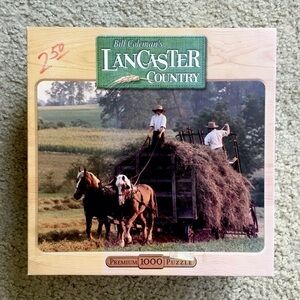2002 Bill Coleman’s Lancaster Country Jigsaw Puzzle 1000 Pc While the Sun Shines